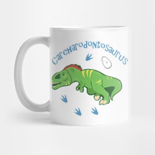 Cute Carcharodontosaurus Mug